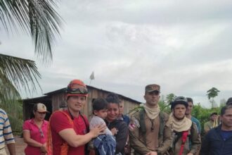 Criança de dois anos desaparecida na BR-319 é encontrada pelo Corpo de Bombeiros ao lado de cães que a protegiam