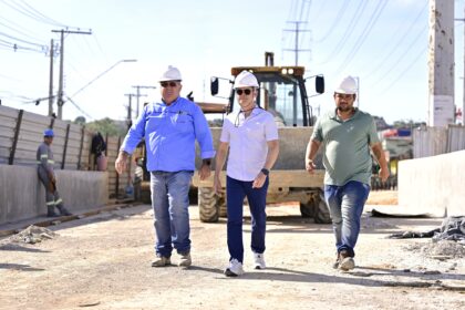 Prefeito David Almeida destaca avanços no complexo viário Rei Pelé, com 98% das obras concluídas e entrega marcada para 16 de junho