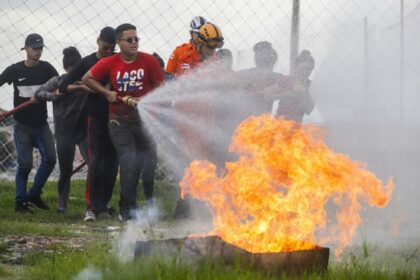 Moradores do Prosamin+ participam da 7ª edição do curso de Brigada de Incêndio e Primeiros Socorros