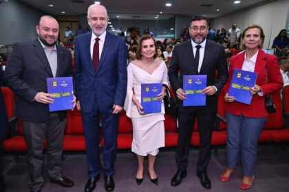 Yomara Lins participa do lançamento do Anuário de Segurança Pública do Amazonas 2025, em Manaus