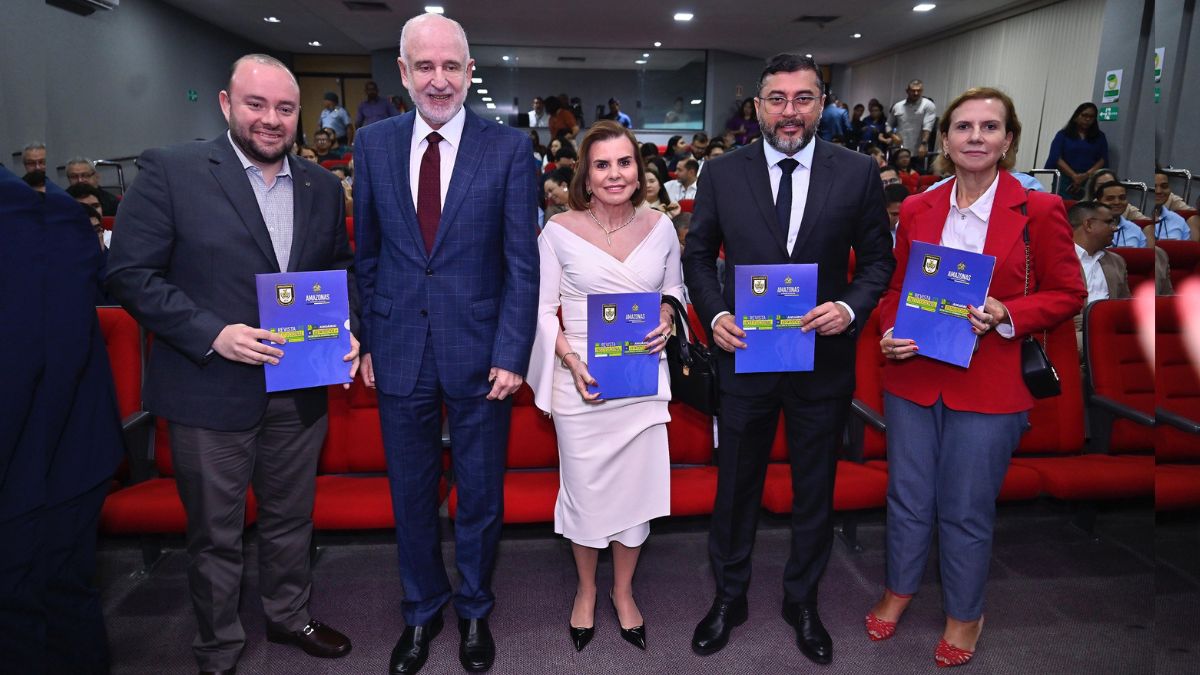 Yomara Lins participa do lançamento do Anuário de Segurança Pública do Amazonas 2025, em Manaus