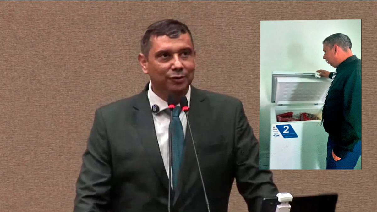 Em fiscalização à unidade de ensino, vereador Carlos Pai Amado parabeniza qualidade da merenda escolar