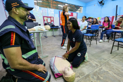 Samu Manaus promove capacitação em comunidade ribeirinha