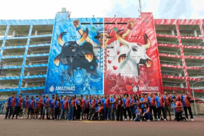 Parintins se transforma em galeria a céu aberto na 4ª edição do Projeto Galeria Cidade Aberta