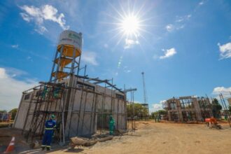 8Em Parintins: Sedurb e Sedel vistoriam as obras de revitalização do Ginásio Elias Assayag