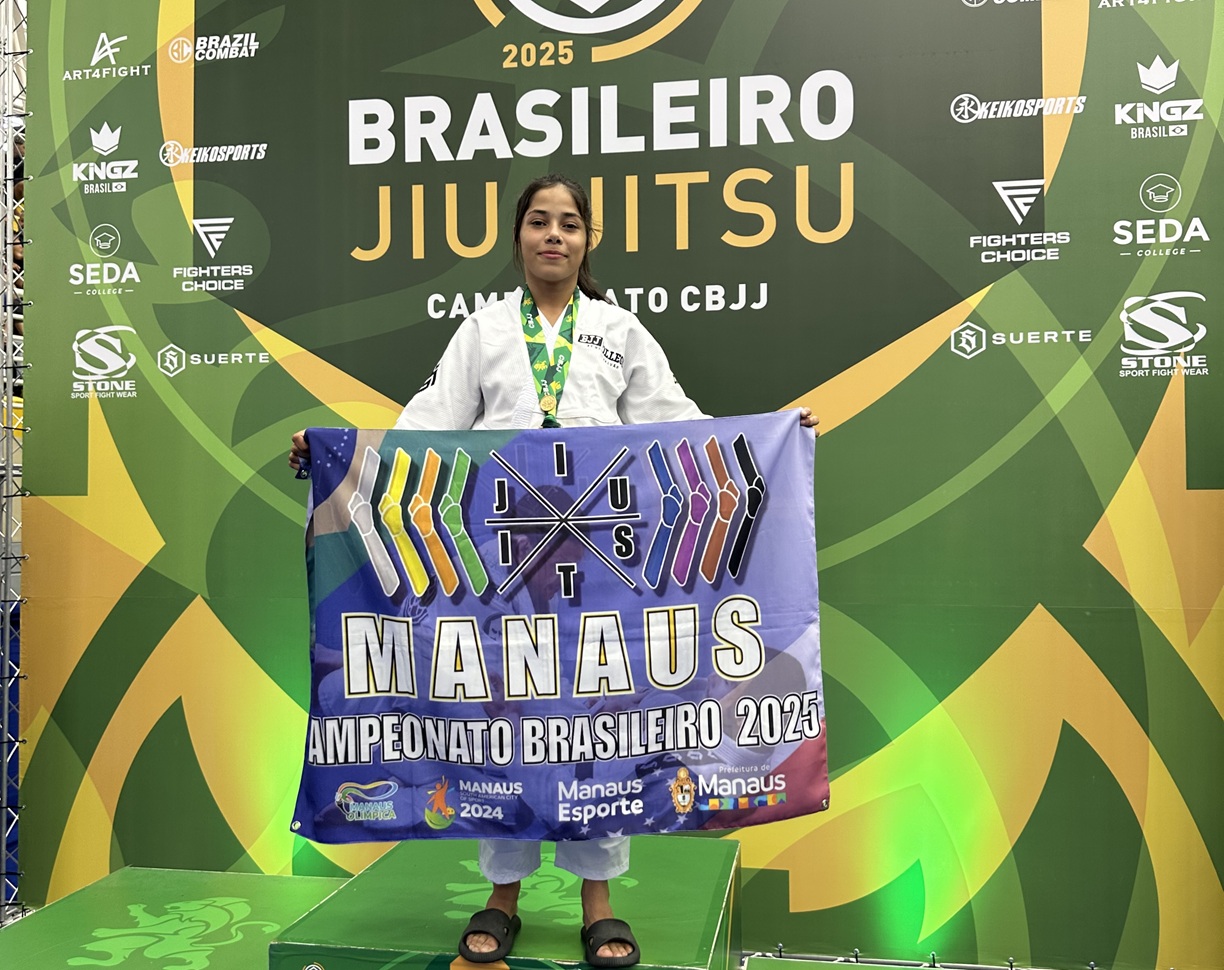 Manaus conquista 16 medalhas no Brasileiro de Jiu-Jítsu