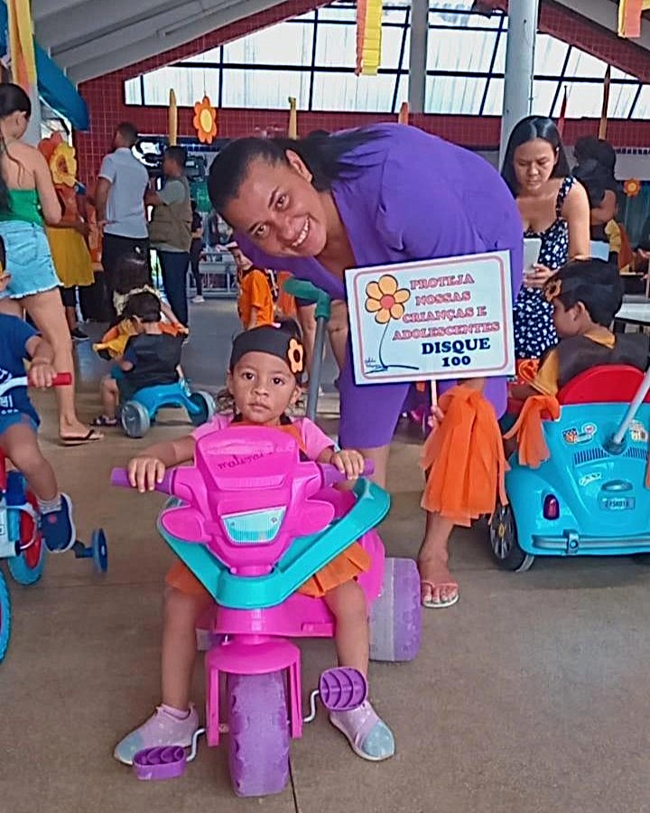 Creche da Prefeitura de Manaus realiza ação lúdica alusiva à campanha nacional ‘Faça Bonito’