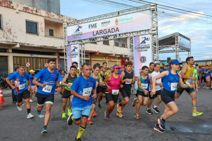 Prefeitura de Manaus realiza ‘Corrida da Compensa 2025’ em alusão aos 61 anos do bairro