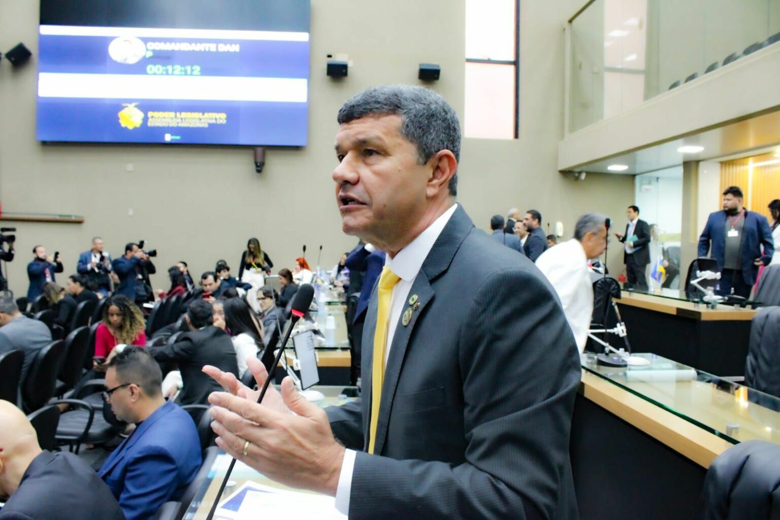 Deputado Comandante Dan é o mais presente na Assembleia Legislativa do Amazonas Deputado Comandante Dan é o mais presente na Assembleia Legislativa do Amazonas