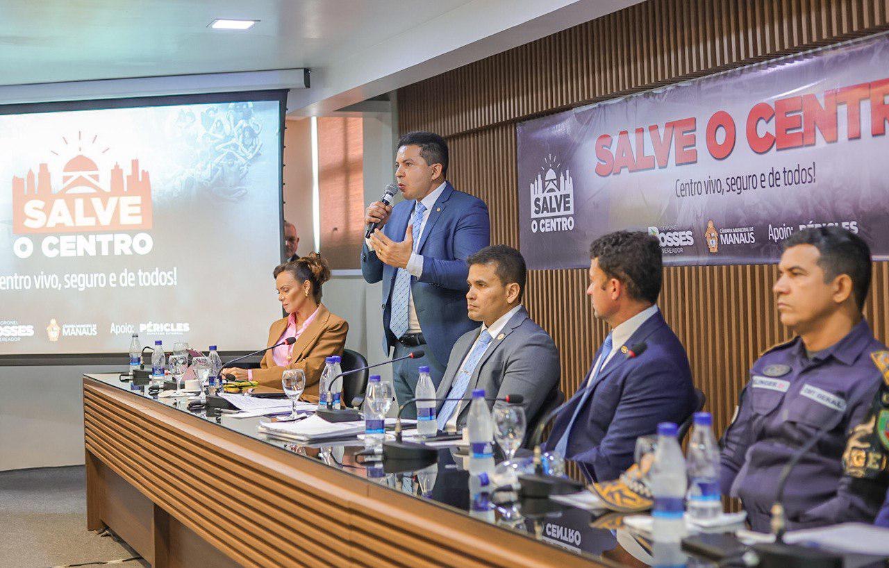 Deputado Delegado Péricles participa da Audiência Pública ‘Salve o Centro’