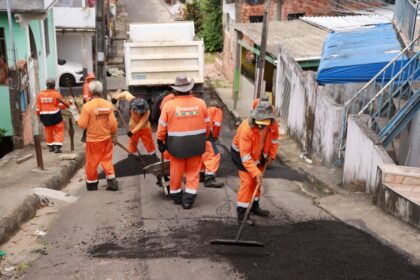 Prefeitura de Manaus impulsiona trabalhos no Alvorada com ‘Mutirão no Bairro’