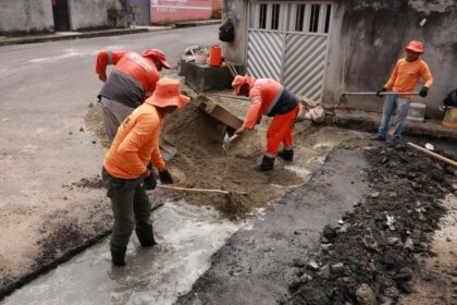 ‘Mutirão no Bairro’ da prefeitura transforma ruas do Tancredo Neves e leva mais segurança à população