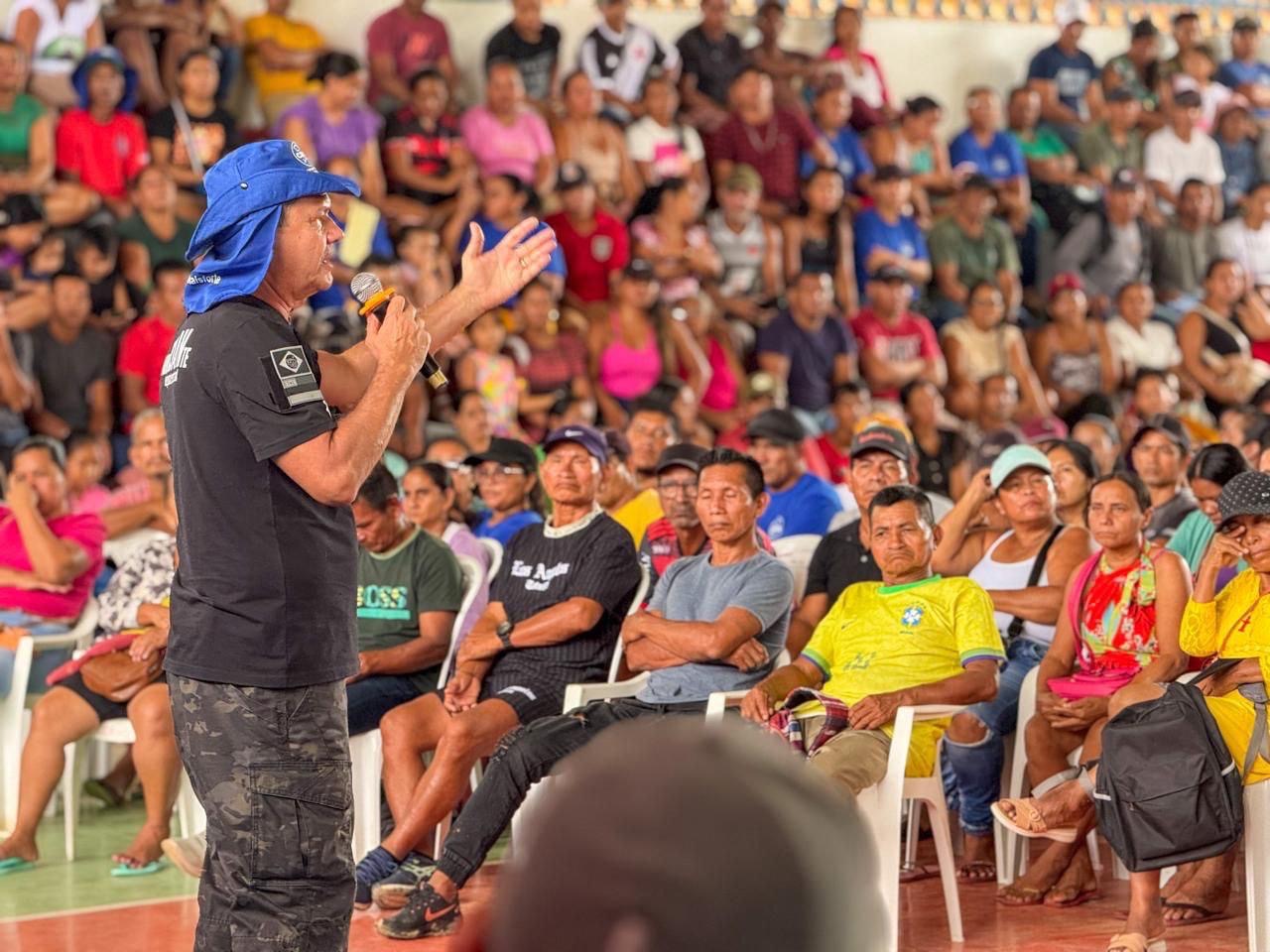 Comandante Dan passa o Dia Estadual do Pescador e Pescadora junto às comunidades do Alto Solimões