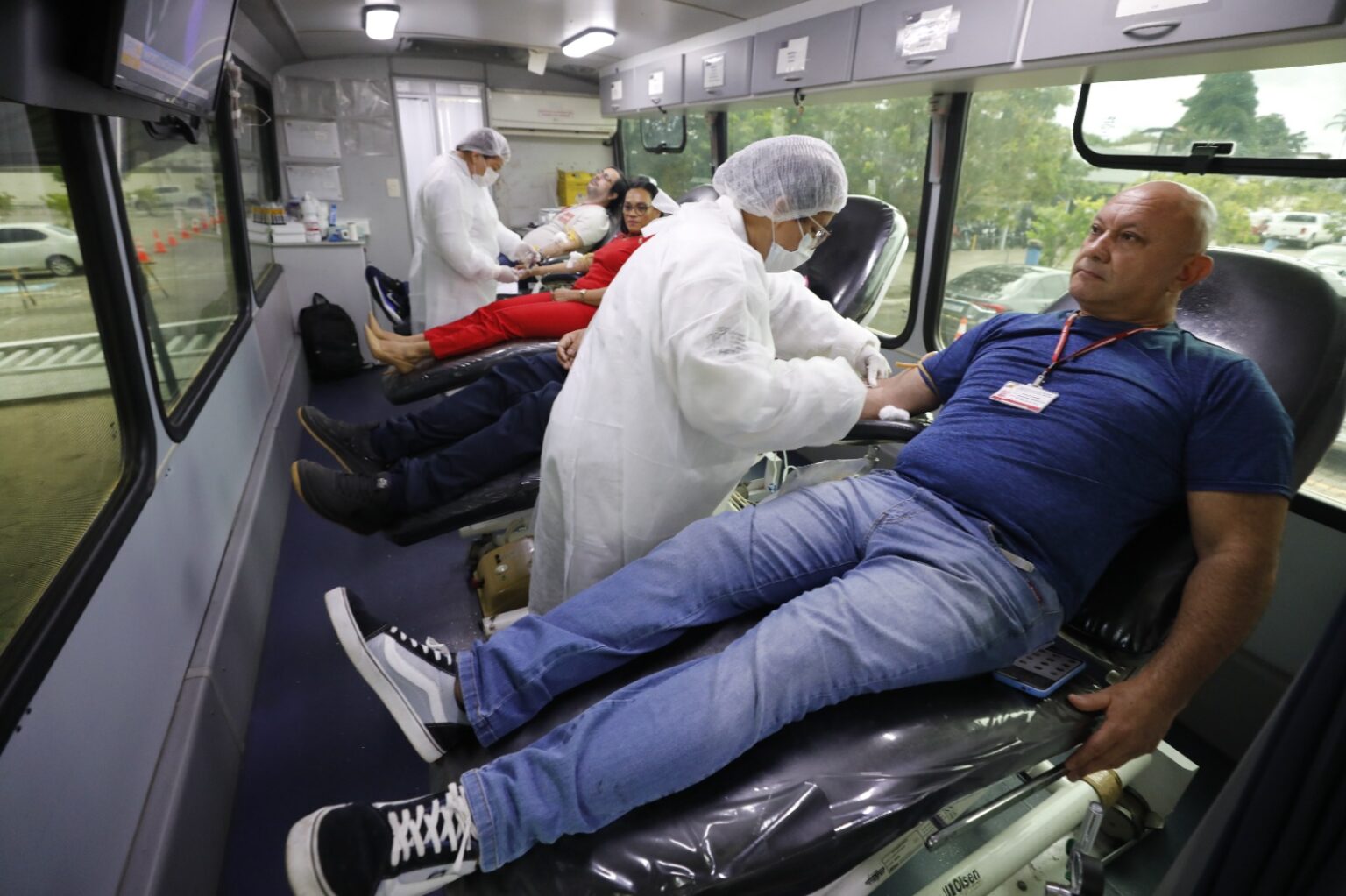 Ação do programa ‘Doador Legal’ rende 79 bolsas de sangue para o estoque do Hemoam