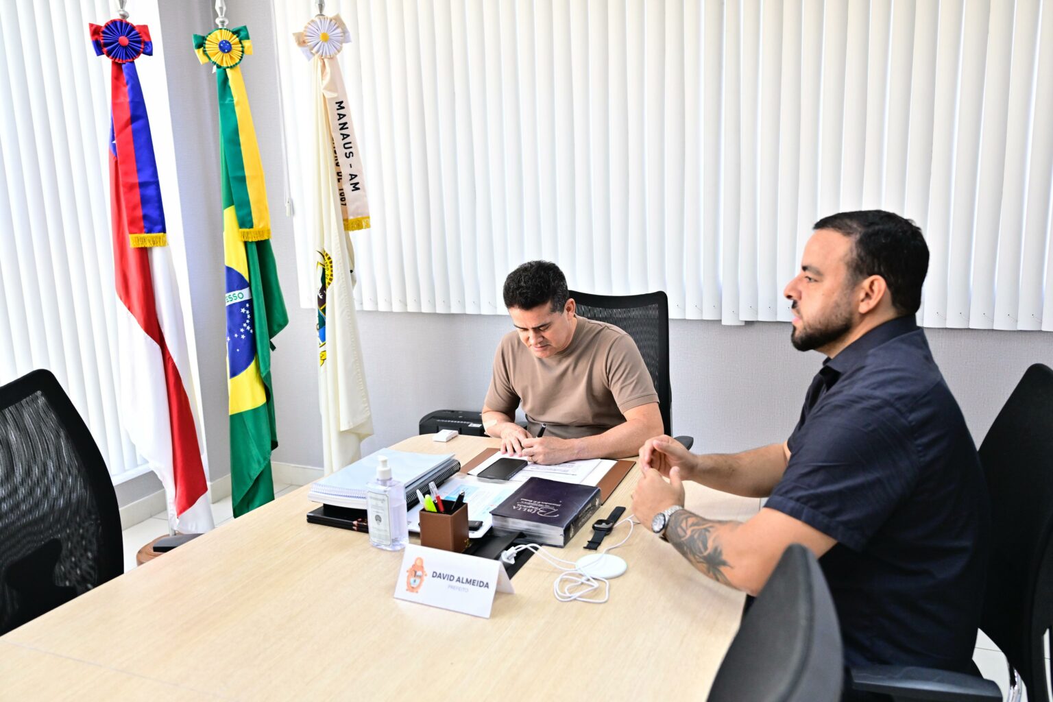 Prefeito anuncia curso de formação para novos guardas municipais