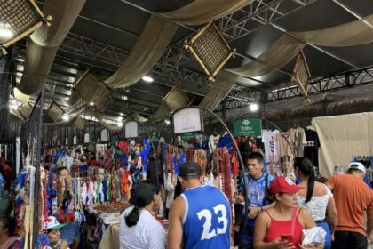 Festival de Parintins 2025: Mais de 80 mil pessoas já visitaram a Feira de Artesanato Indígena da Fepiam
