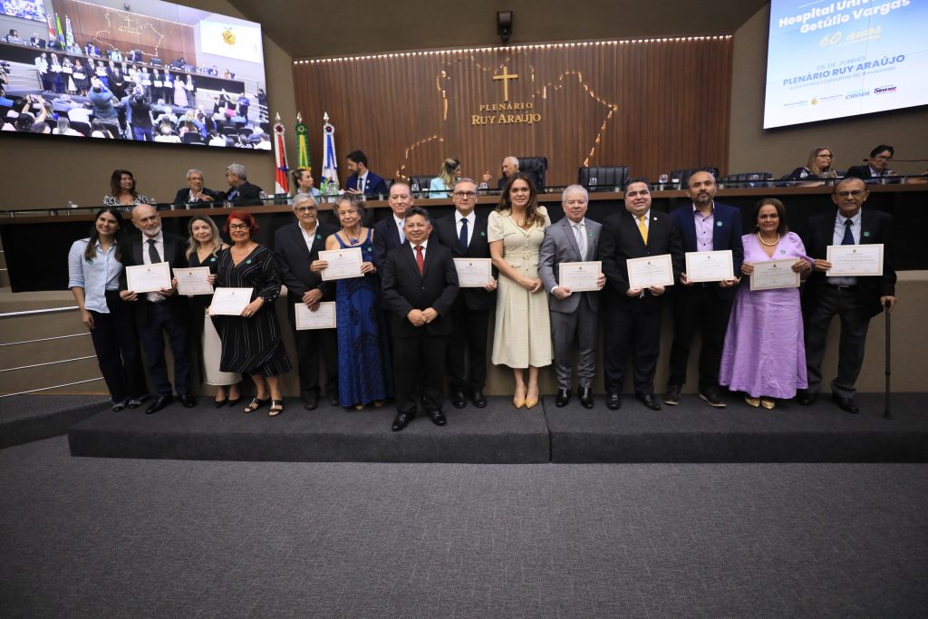 Assembleia Legislativa do Amazonas homenageia os 60 anos de atividades do HUGV
