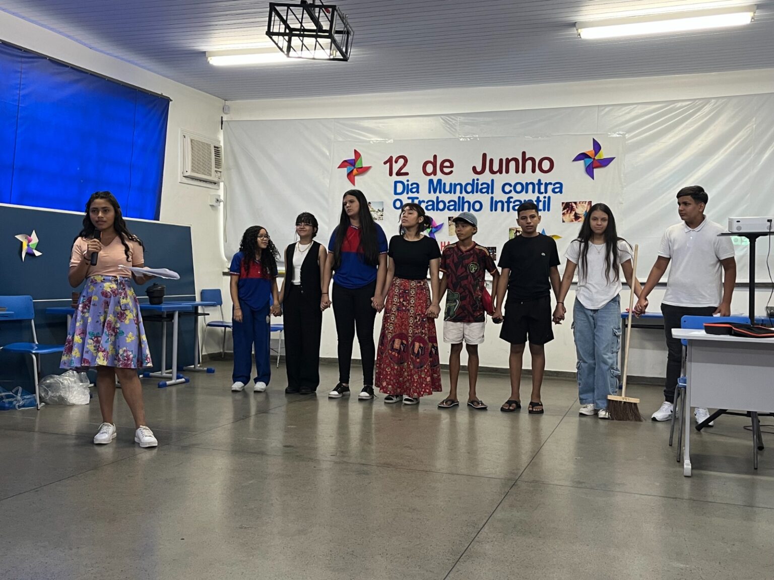 Campanha de ‘Combate ao Trabalho Infantil’ na Semed