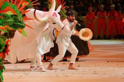 Festival de Parintins 2025: Garantido encerra segunda noite celebrando as expressões artísticas brasileiras no Bumbódromo
