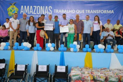 Governo do Amazonas entrega R$ 1,2 milhão em crédito rural e 482 documentos rurais em Borba e Novo Aripuanã