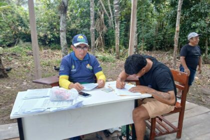 Idam promove a regularização de 50 agricultores familiares indígenas em Nova Olinda do Norte