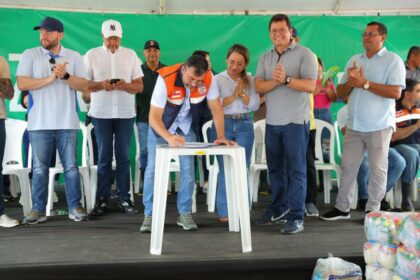 Ilumina+ Amazonas: Governador Wilson Lima anuncia modernização da iluminação pública de Anamã com tecnologia LED