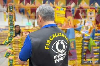 Operação Festas Juninas: Ipem-AM fiscaliza mais de 500 produtos da cesta básica