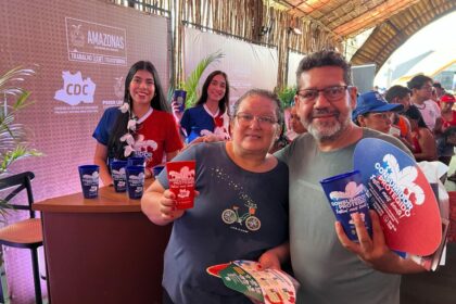 Mário César Filho leva ações da Defesa do Consumidor a mais de 2.400 pessoas durante o festival de Parintins 2025