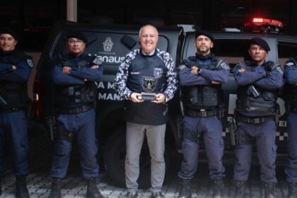 Mitoso homenageia Guarda Municipal de Manaus e propõe criação da Polícia Municipal
