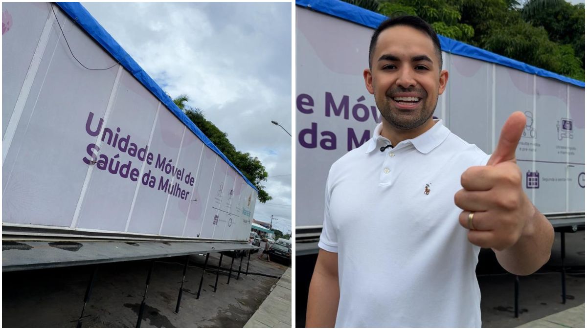 Marco Castilhos leva Unidade Móvel da Saúde da Mulher ao bairro Japiim, em Manaus