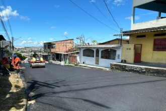 Manaus avança com recuperação viária no Mutirão com apoio do vereador Raulzinho