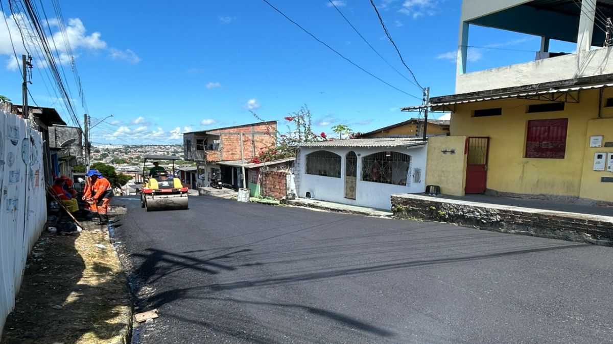 Manaus avança com recuperação viária no Mutirão com apoio do vereador Raulzinho