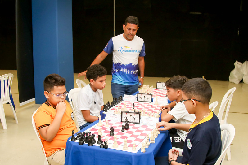Prefeitura de Manaus realiza jogos da modalidade de xadrez na 26ª edição da Municipíadas