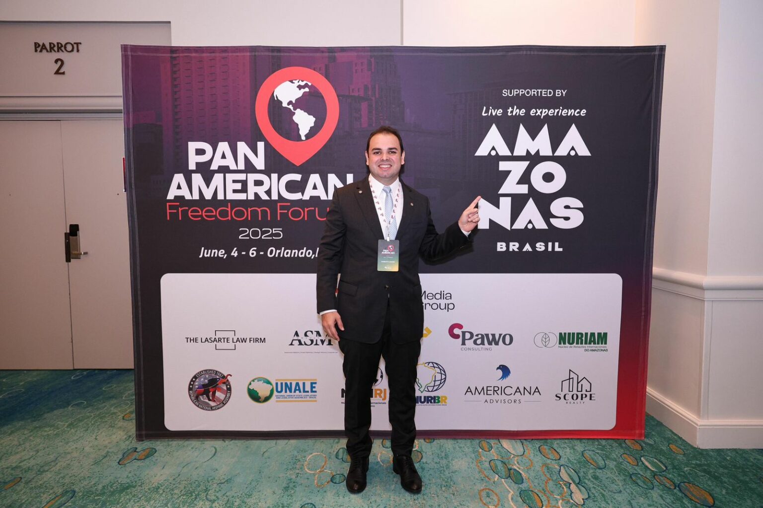Presidente Roberto Cidade destaca realidade amazônica e defende desenvolvimento sustentável em fórum internacional