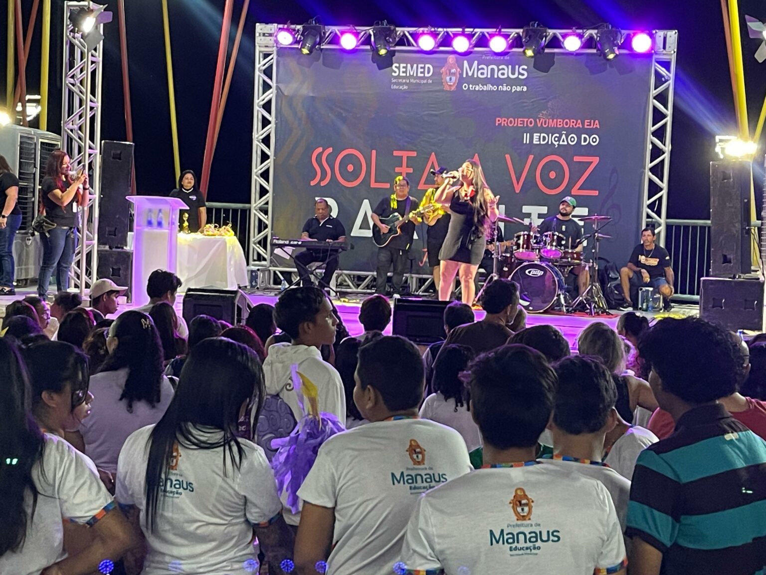 Alunos interpretam Chico da Silva no ‘Solta a Voz Parente’