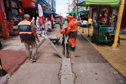 Revitalização na drenagem superficial da rua Guilherme Moreira