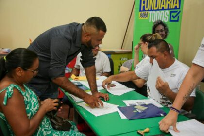 Festival de Parintins 2025: Sect faz atendimento para regularização fundiária nas comunidades São Tomé e Caburi