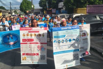 Prefeitura promove caminhada na zona Leste de Manaus