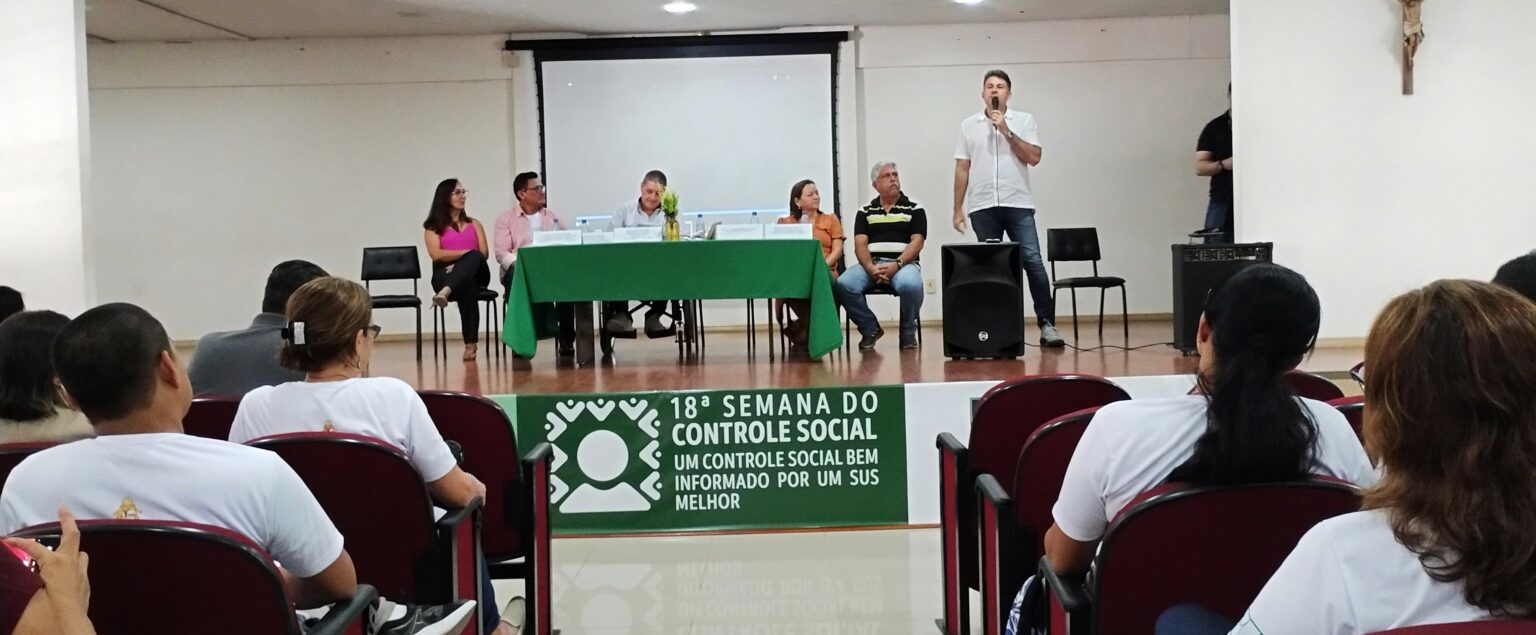 Divulgada inscrição para 19ª Semana do Controle Social de Saúde