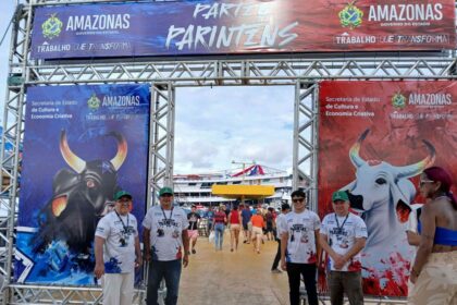 Festival de Parintins 2025: Ipaam realiza ação ambiental na Balsa Amarela para sensibilizar viajantes