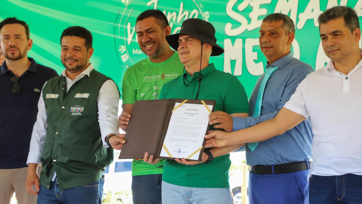 Carlos Pai Amado participa da abertura do Junho Verde e reforça compromisso ambiental em Manaus