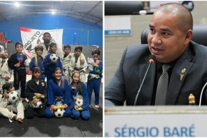 Sérgio Baré propõe reconhecimento de utilidade pública a projeto social com aulas de jiu-jitsu em Manaus