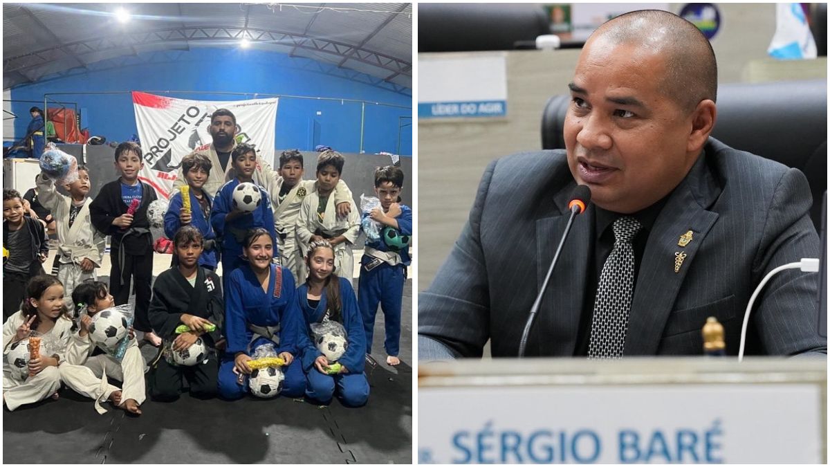 Sérgio Baré propõe reconhecimento de utilidade pública a projeto social com aulas de jiu-jitsu em Manaus