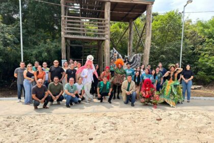 Mais de 130 alunos visitam Bosque Vandete Rocha, no Ipaam, em primeira semana de atividades