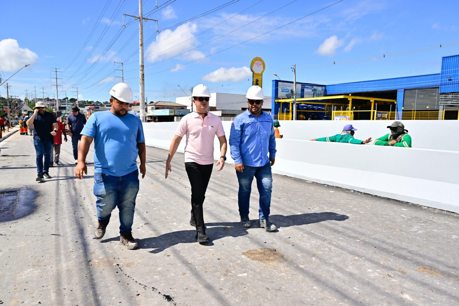 Prefeito David Almeida libera trecho do complexo viário Rei Pelé e garante entrega total da obra ainda em junho