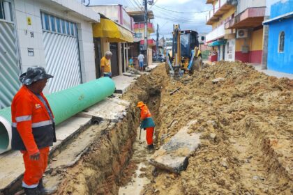 Prefeitura de Manaus avança com serviços de infraestrutura no conjunto Mutirão