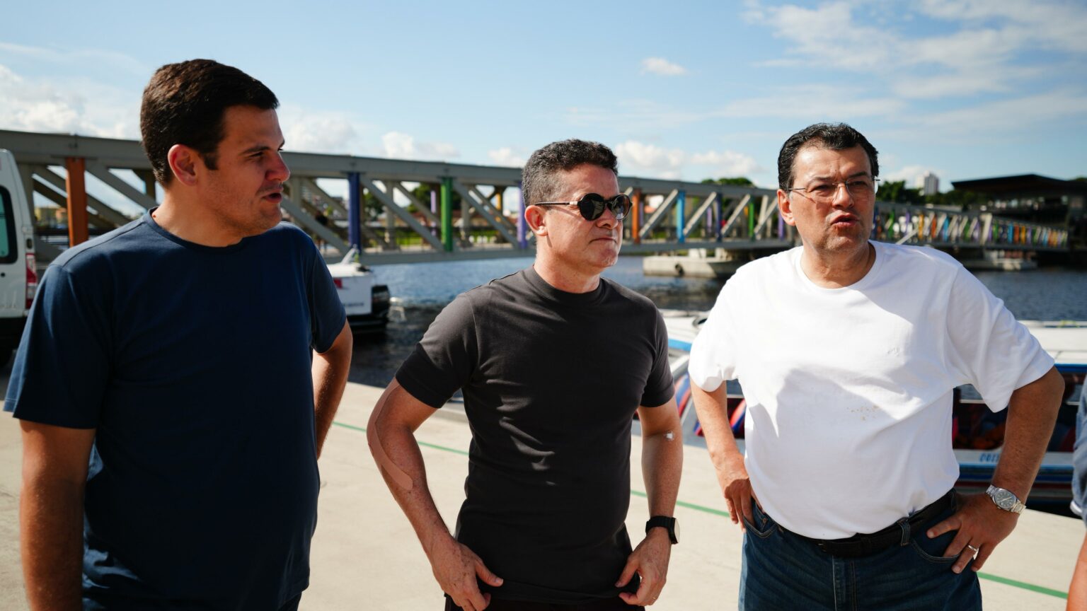 Prefeito anuncia construção do novo porto da Manaus Moderna com apoio do governo federal