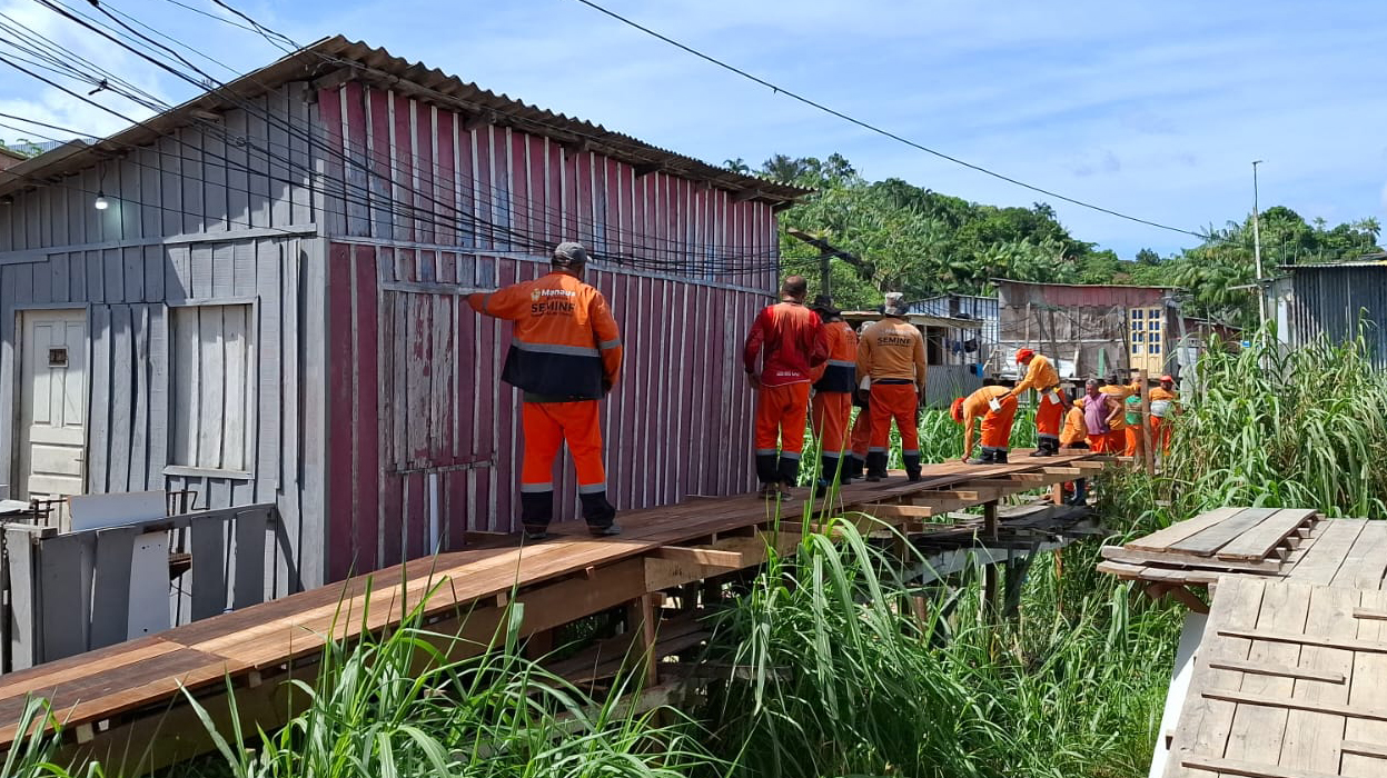 Reconstrução do acesso no Nova Cidade com nova ponte