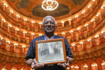 Morre ‘Seu Nonato’, o guardião do Teatro Amazonas
