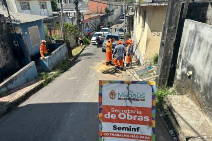 PMM realiza recuperação em drenagem no Vila da Prata